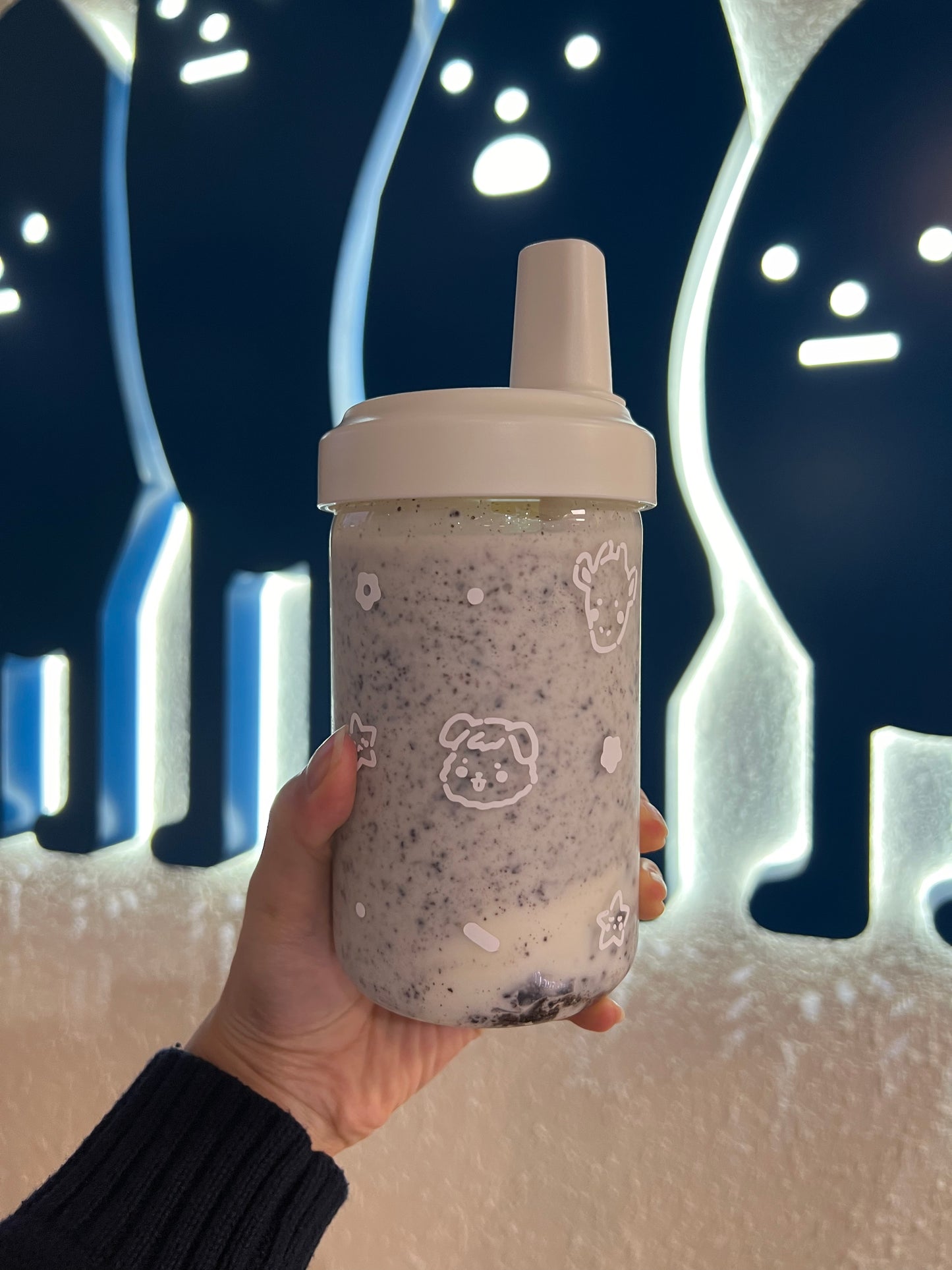 Taro & Friends Reusable Bubble Tea Cup