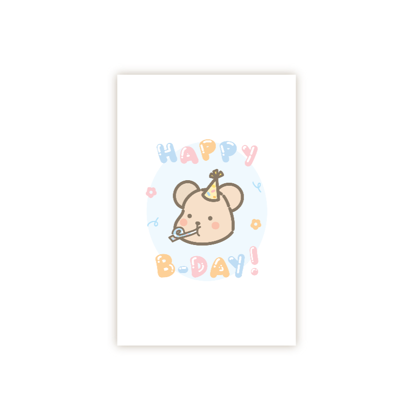 Taro Birthday Card