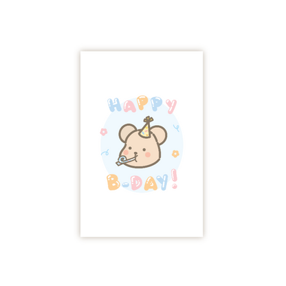 Taro Birthday Card