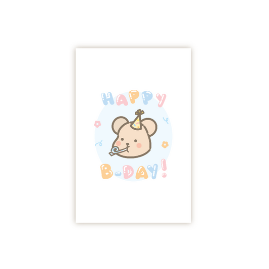 Taro Birthday Card