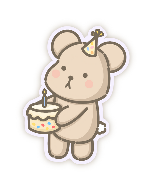 Birthday Taro Sticker