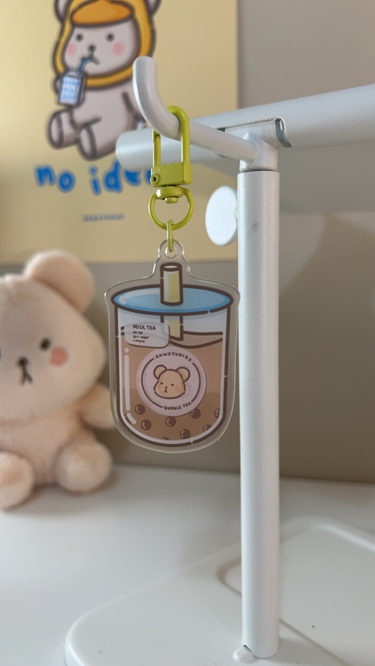 Bubble Tea Acrylic Keychain